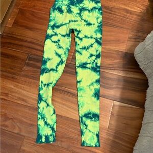 Bombshell Sportswear Neon‎ Tie-Dye  Leggings